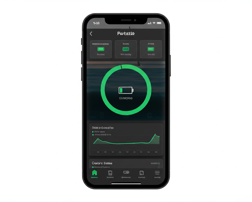 Caricabatterie Smart PLGS 2012 A1 - App interface